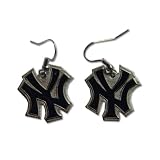 New York Yankees Dangle Logo Earring Set Mlb Charm Gift
