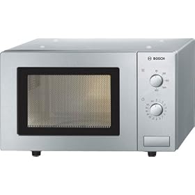 Bosch BOSHMT72M450B 17 litre 800 watt Freestanding Solo Microwave Oven