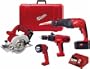 Factory-Reconditioned Milwaukee 0926-84 18-Volt Ni-Cad Cordless 4-Tool Combo Kit