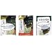 Korean Seaweed Lava Snack Sampler - Original, Green Tea & Low Salt (9x0.18 Oz Packets)