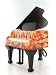 Piano Musicial Table Lamp Light Living Room Gift