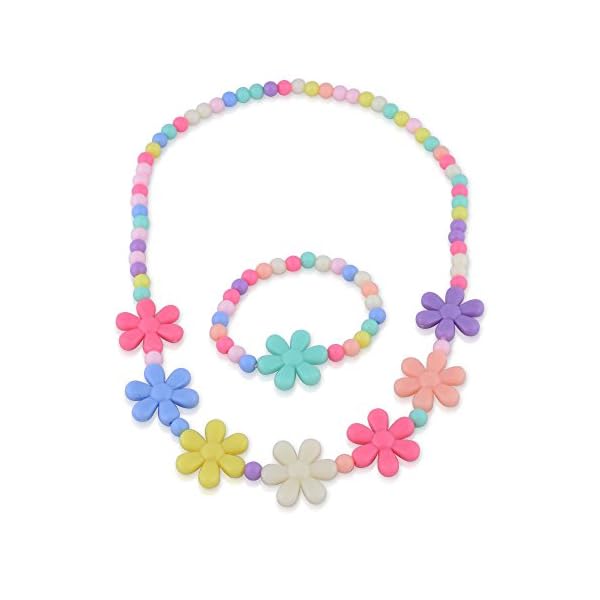 Kids Jewelry Set For Little Girls, Toddlers, Children Colorful