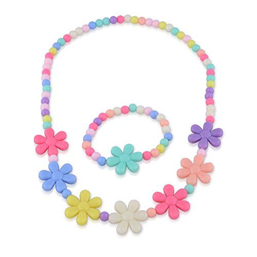 Kids Jewelry Set For Little Girls, Toddlers, Children Colorful
