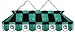 Imperial Florida Marlins Licensed 40-Inch Rectangular Stained Glass Billiard Table Light