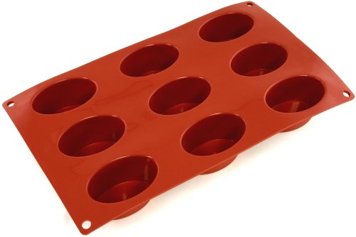 World Cuisine Non-Stick Silicone Mold Oval