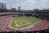 St. Louis Cardinals MLB Old Busch Stadium Wallpaper Photo Mural - Small