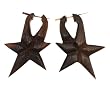 Natural Wood - Bituin - Tribal Earrings (63x52mm)