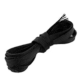 uxcell 拡張可能ブレイデッドスリーブ　ナイロンブレイデッド　伸縮可能スリーブ　3.5M x 16mm