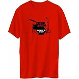 Bing's Band Male Names Mens T-Shirt (Red, Size Large)