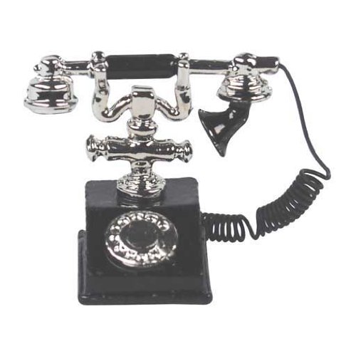 Dollhouse Miniature 1920s Telephone