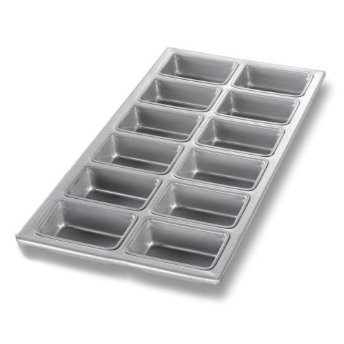 Chicago Metallic Aluminized Steel 12 Mini-Loaves