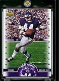 2005 Upper Deck Legends Chuck Foreman Minnesota Vikings Football Card #28 - Mint Condition - In Protective Display Case !!