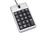 Optical USB Mouse W/ Tenkey Pad And Large Numbers