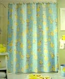 Quack Quack Rubber Duck Fabric Shower Curtain Ruber Ducky