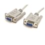 StarTech 10-Feet DB9 RS232 Serial Null Modem Cable F/F (SCNM9FF)
