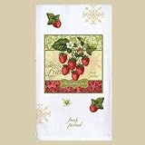 Kay Dee Designs Strawberries Flour Sack Kitchen Towel 27x27