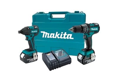 Makita XT248 18V Brushless Combo Kit, 2-Piece