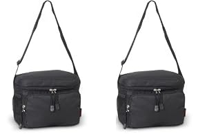 Everest Cooler Lunch Bag, Black, One Size