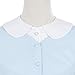 Anzermix® Women's Peter Pan Pearl Button Detachable Dickey False Collar