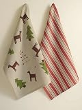 Woodlands Dishtowels Set of 2