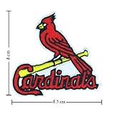 St Louis Cardinals Baseball Logo 1 Emrbroidered Iron on Patches Free Shipping From Thailand