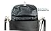 Genuine Leather Biker's Clip on Pouch -Carry on Belt or on Shoulder w/Detachable Strap - Black