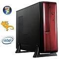 WLAN SLIM Windows7 Office - Multimedia PC Intel 2x 2,6Ghz, 4GB DDR3 1333 RAM, 500GB Festplatte, Grafik Intel HD VGA DVI Ausgang, DVD-Brenner, Windows 7 Pro 64Bit incl. Installation