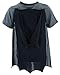 DC Comics Big Boys' Black Batman with Hooded Cape Short Pajamas