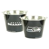 Seattle Seahawks Two-Sided Print Beer Bucket (Holds up to 8 Long Necks + Ice)