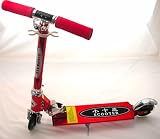 New Red Kick Scooter w/LED Lighted Wheels