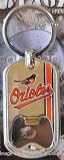 Baltimore Orioles Dog Tag Bottle Opener Keychain