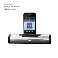 Soundsystem Apple Iphone 4G iPod 4G.... silber. Batteriebetieb 6 Stunden Playback. Micro Hifi stereo Dockingstation Audiosystem Anlage mit Fernbedienung & Lautsprecher 2 x 3 Watt f�r Iphone 4 G iPod 4 G, Farbe weiss - silber