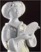 Rosenthal 81261-426167-90650 Bjorn Wiinblad 8.66 Magic Flute Pamina Figurines