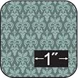 Victorian Irise Companion Cotton Fabric-for Dollhouse Miniatures