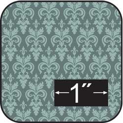 Victorian Irise Companion Cotton Fabric-for Dollhouse Miniatures