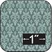 Victorian Irise Companion Cotton Fabric-for Dollhouse Miniatures