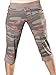 Kavio! Junior Heather Camouflage Capri Pant Silicon Wash