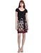 London Times Women's Cap Sleeve Tie Waist Shift Dress London Times Women's Cap Sleeve Tie Waist Shift Dress
