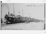 Photo (M): French R.R. Train - Cherbourg