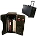 Stebco Black Leather Look Rolling Catalog Case