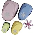 Motivstanzer-Set Schneeflocke, 4 Gr��en