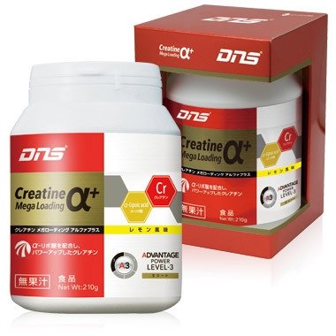 DNS クレアチン メガローディングa＋ アルファプラス レモン風味 210g