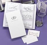 Linked Hearts Well Wisher Guest Book