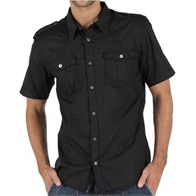 Firetrap Mens Kool Shirt Black
