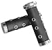 Nirve Rivets Cruiser Bicycle Handlebar Grips (Black, 7/8-Inch Outside Diameter Handle...