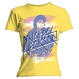 Michael Jackson - Super Bad Yellow Juniors Babydoll T-Shirt
