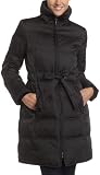 Kenneth Cole Reaction Women's 3/4 Jacket,Black,Large