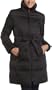 Kenneth Cole Reaction Women's 3/4 Jacket,Black,Large