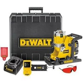 Factory-Reconditioned DEWALT DW073KDR Heavy-Duty 18V Cordless Rotary Laser - Combo Kit (Interior/Exterior)