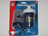 ST. LOUIS RAMS 8 oz. Team Logo Kids No-Spill SIPPY CUP (2 Pack) by WeSellSports